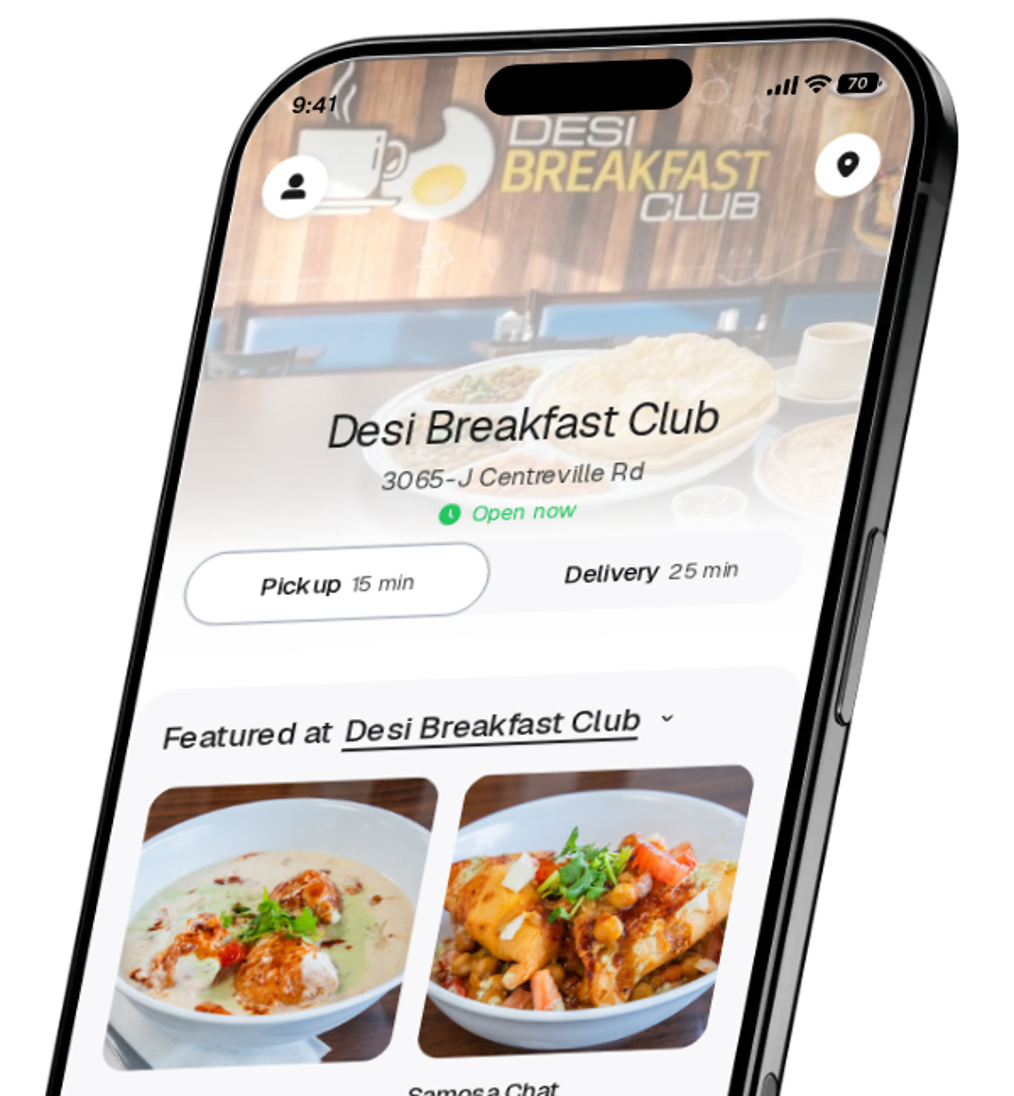 Desi Breakfast Club app preview